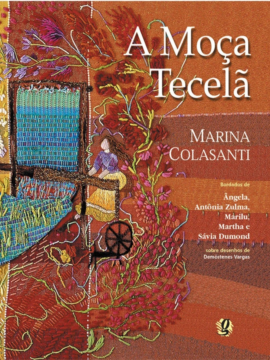 Capa do livro A Moça Tecelã de Marina Colasanti
